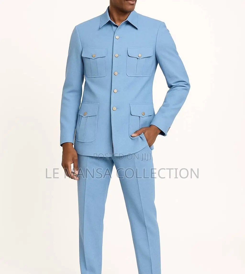 Modern African Kaunda Suits