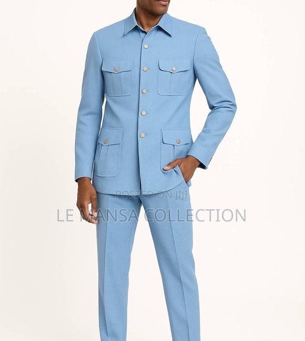 Modern African Kaunda Suits - thumbnail 3