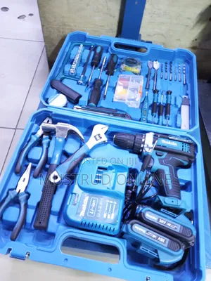 117pcs Electric Cordless Drill