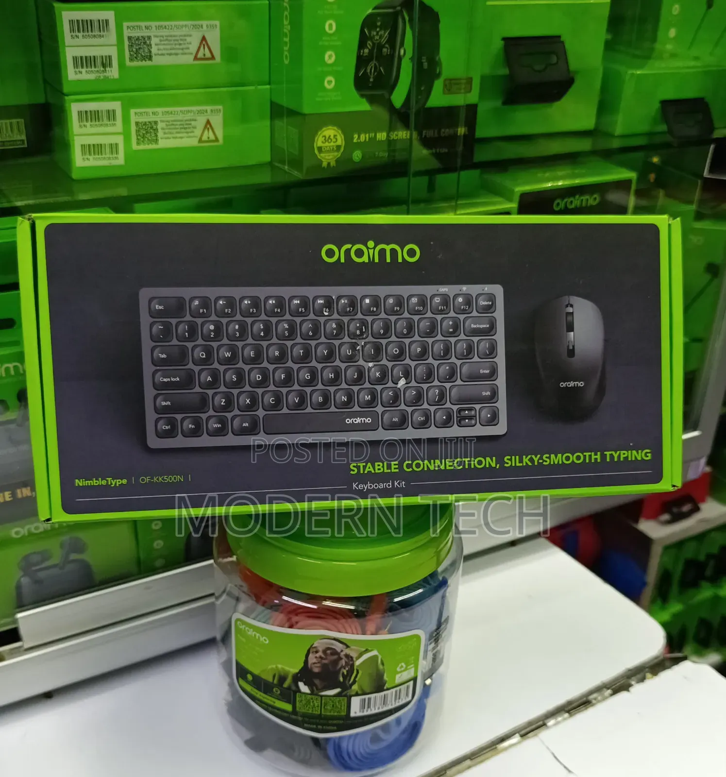 Oraimo Nimbletype Wireless Keyboard Mouse Kit