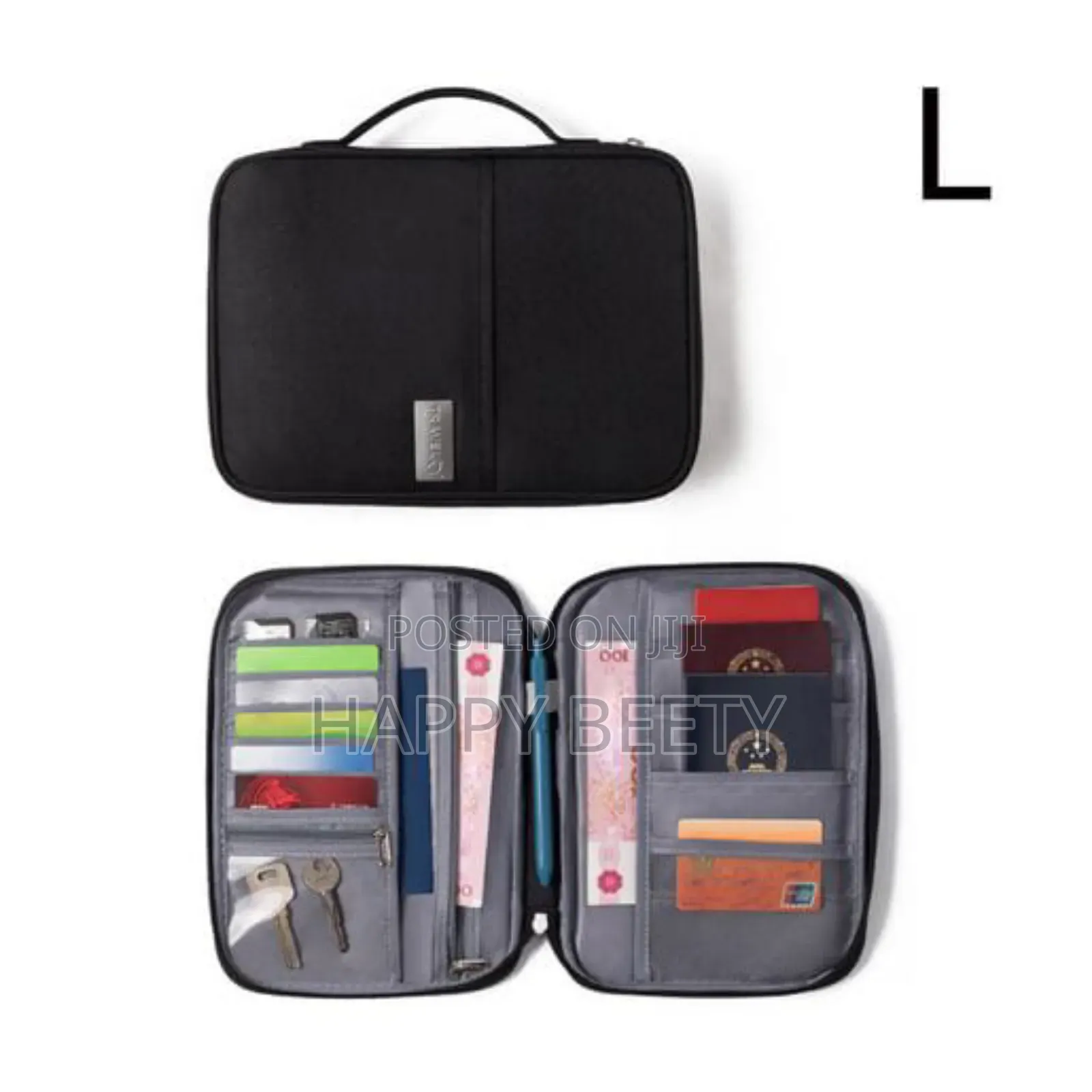 *Multifunctional Family Size Travel Passport and Document Organizer