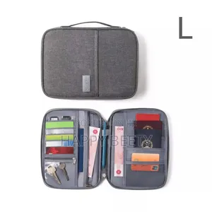 *Multifunctional Family Size Travel Passport and Document Organizer