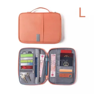 *Multifunctional Family Size Travel Passport and Document Organizer
