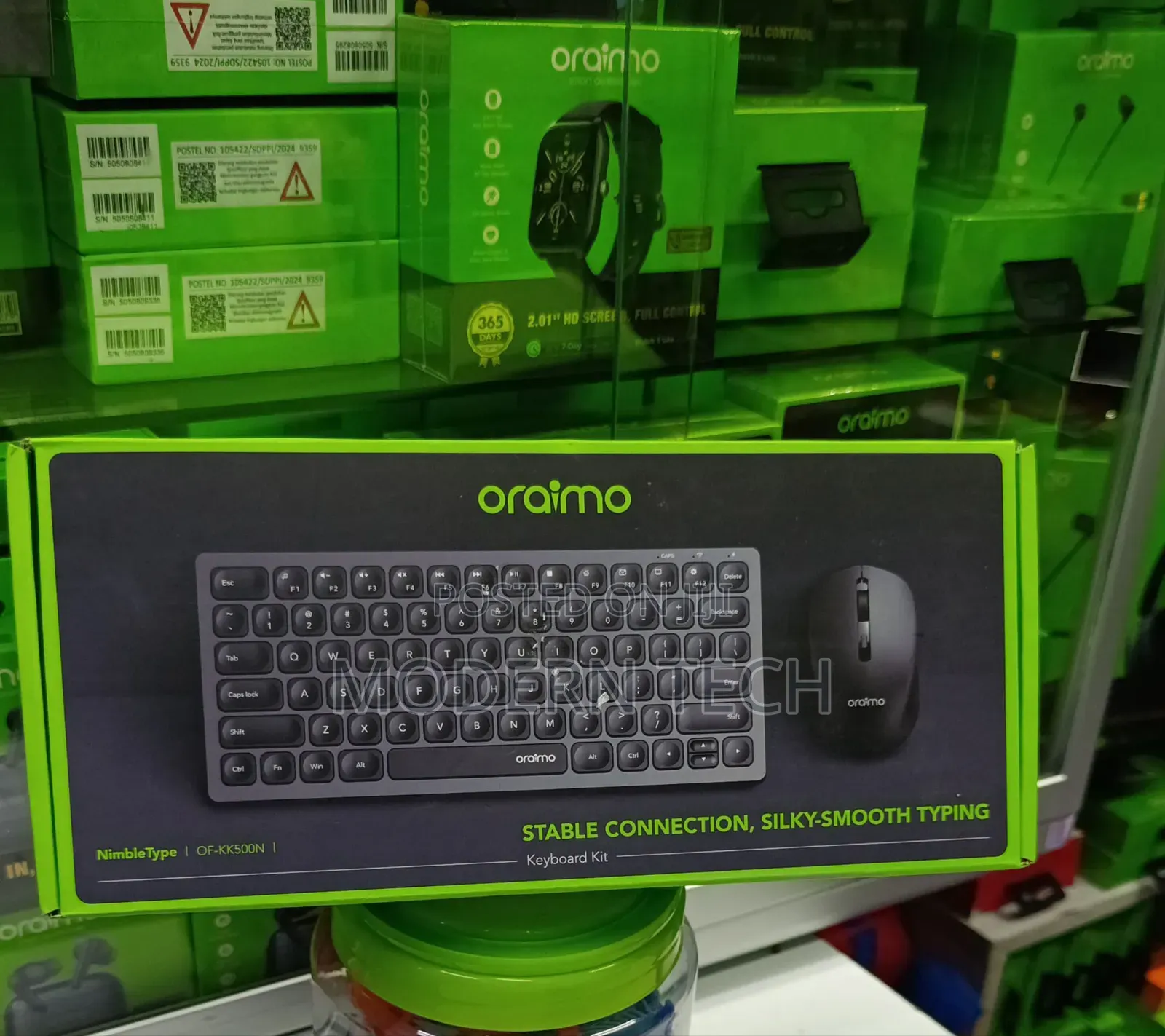 Oraimo Nimbletype Wireless Keyboard Mouse Kit