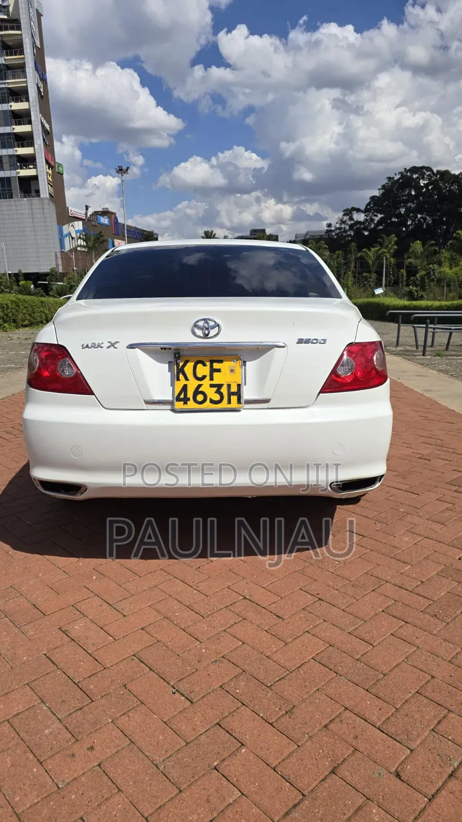 Toyota Mark X 2009 White