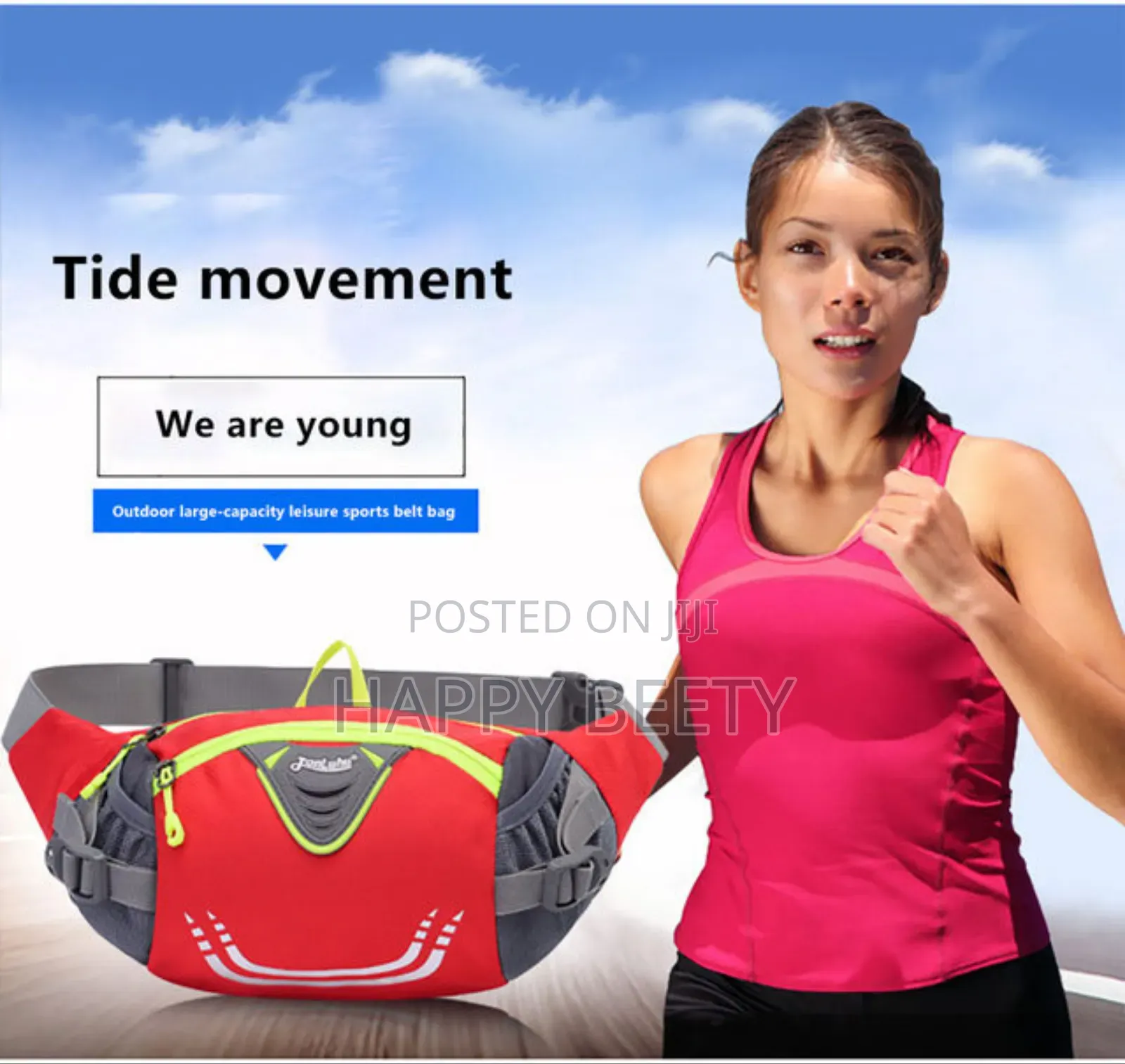 *Outdoor Belt Kettle Fanny Bag*