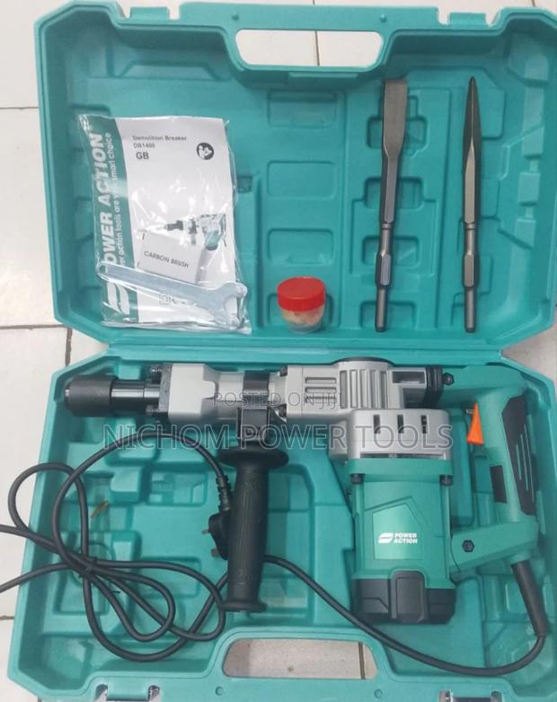 Power Action Demolition Hammer/1400watts Jack Hammer - main view