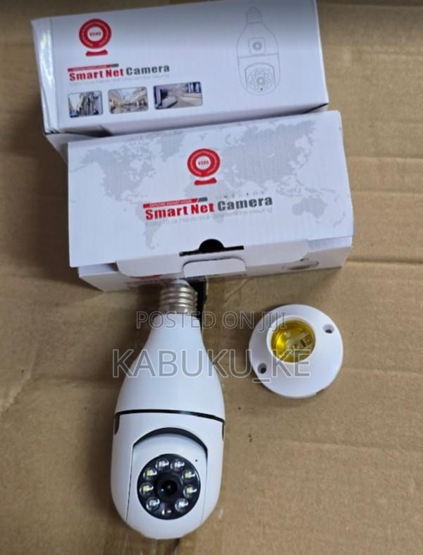 Wifi Nanny Bulb Camera PTZ With Audio