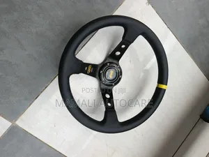 Omp Deep Dish Steering Wheel Premium Sport Edition