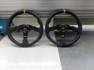 Omp Sporty Deep Dish Steering Wheel With Firm Grip