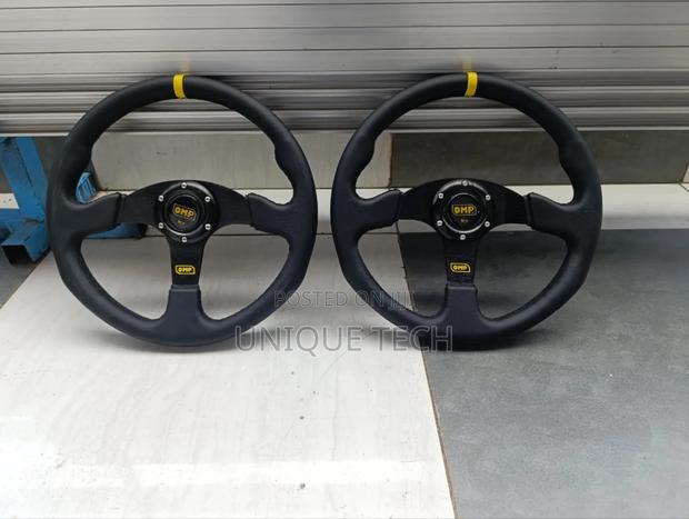 Omp Sporty Deep Dish Steering Wheel With Firm Grip