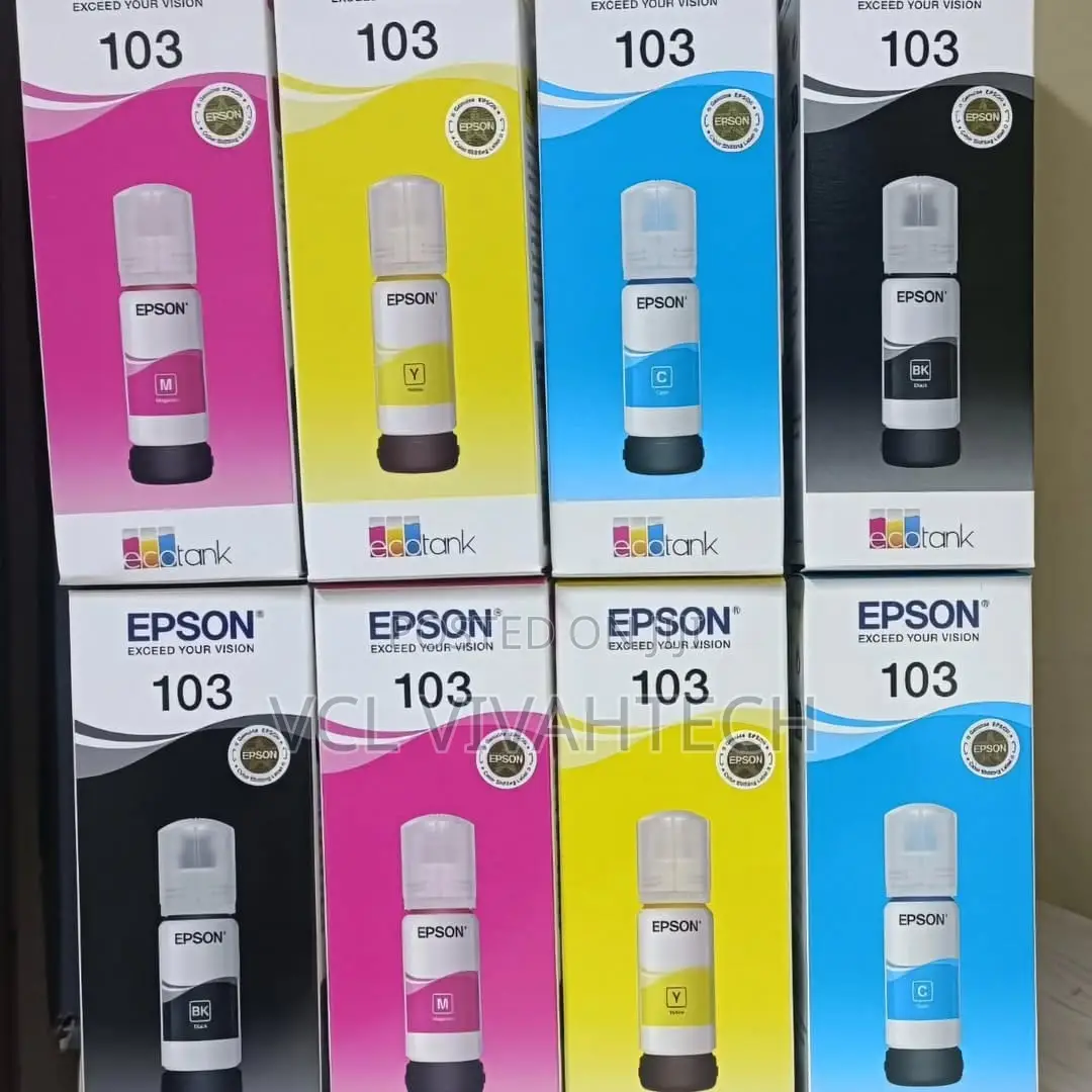 Epson Ink 103 Black, Cyan, Magenta and Yellow