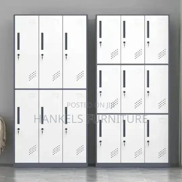 Rust Resistant 9 Locker Cabinet - main view