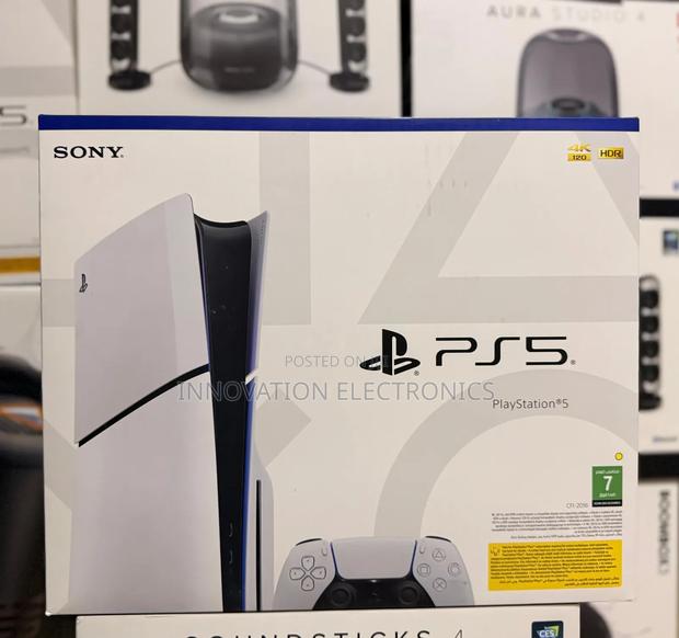 Playstation 5 Slim Disc Edition | 1tb Ultra-High-Speed SSD | Gaming