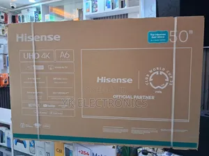 Hisense 50 Inch Uhd Smart Tv 50a6q ( 2025 Model)