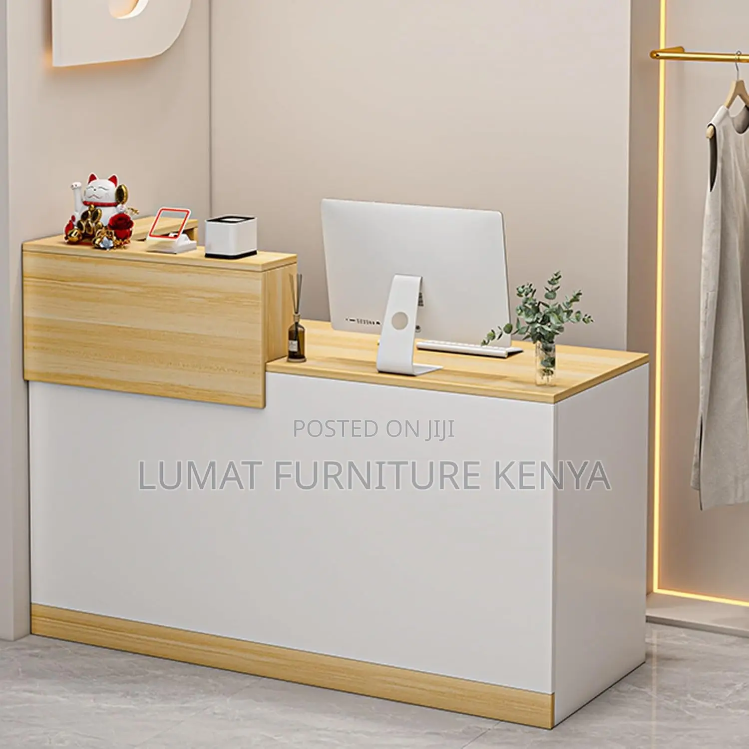 Modern Office 1.6m Secretarial Desk