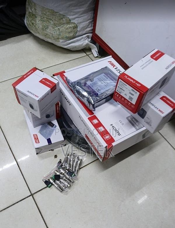 Hikvision CCTV Complete Sales Kit , 4cctv Cameras Dome/Bullet - main view