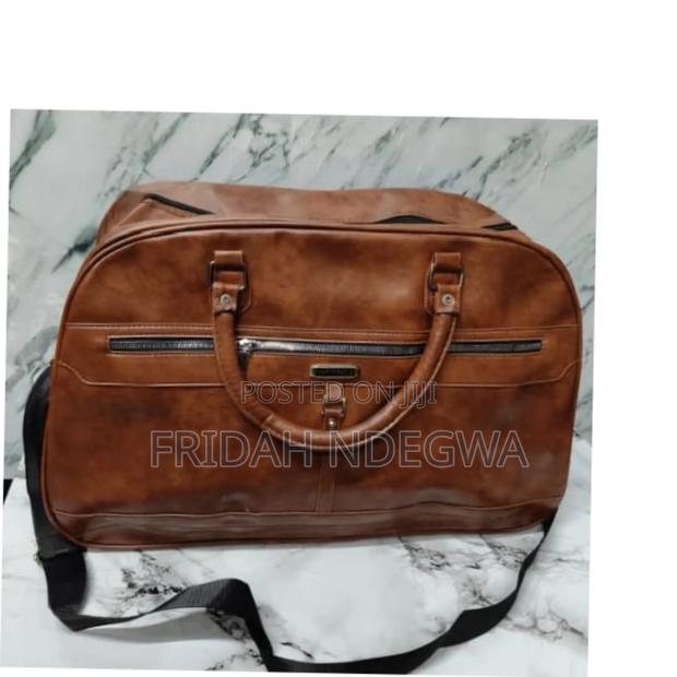 Leather Large Travel Duffle Bag