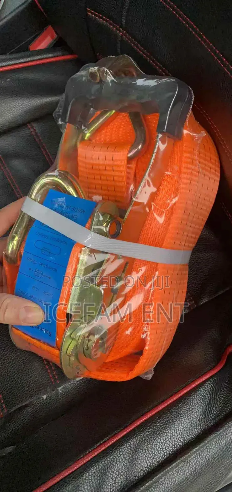 Straps/Ratchet 3tonnes 10meters