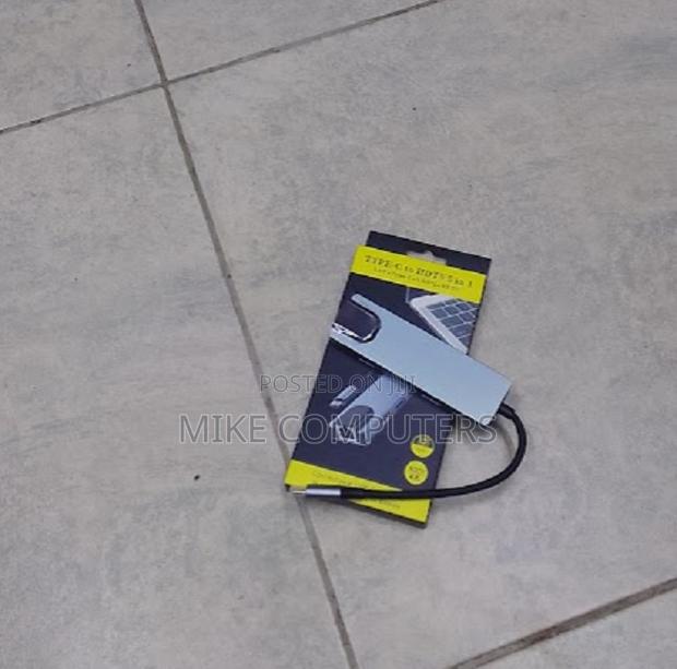 5in1 Usb C Adapter With Ethernet, Usb - main view