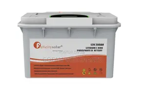 Felicity 12v 200ah 2.56kwh Lithium Solar Battery (Fla 12200)