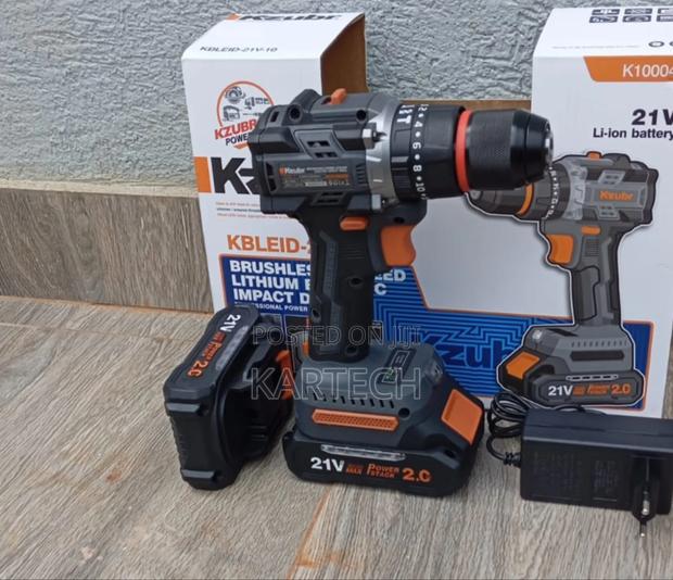 Kzubr Kbleid-21v-10 Brushless 2-Speed Lithium Electric Impact Drill