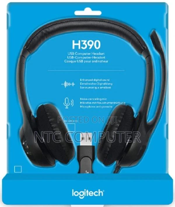 Logitech H390 Usb Headset With Noise-Canceling Mic