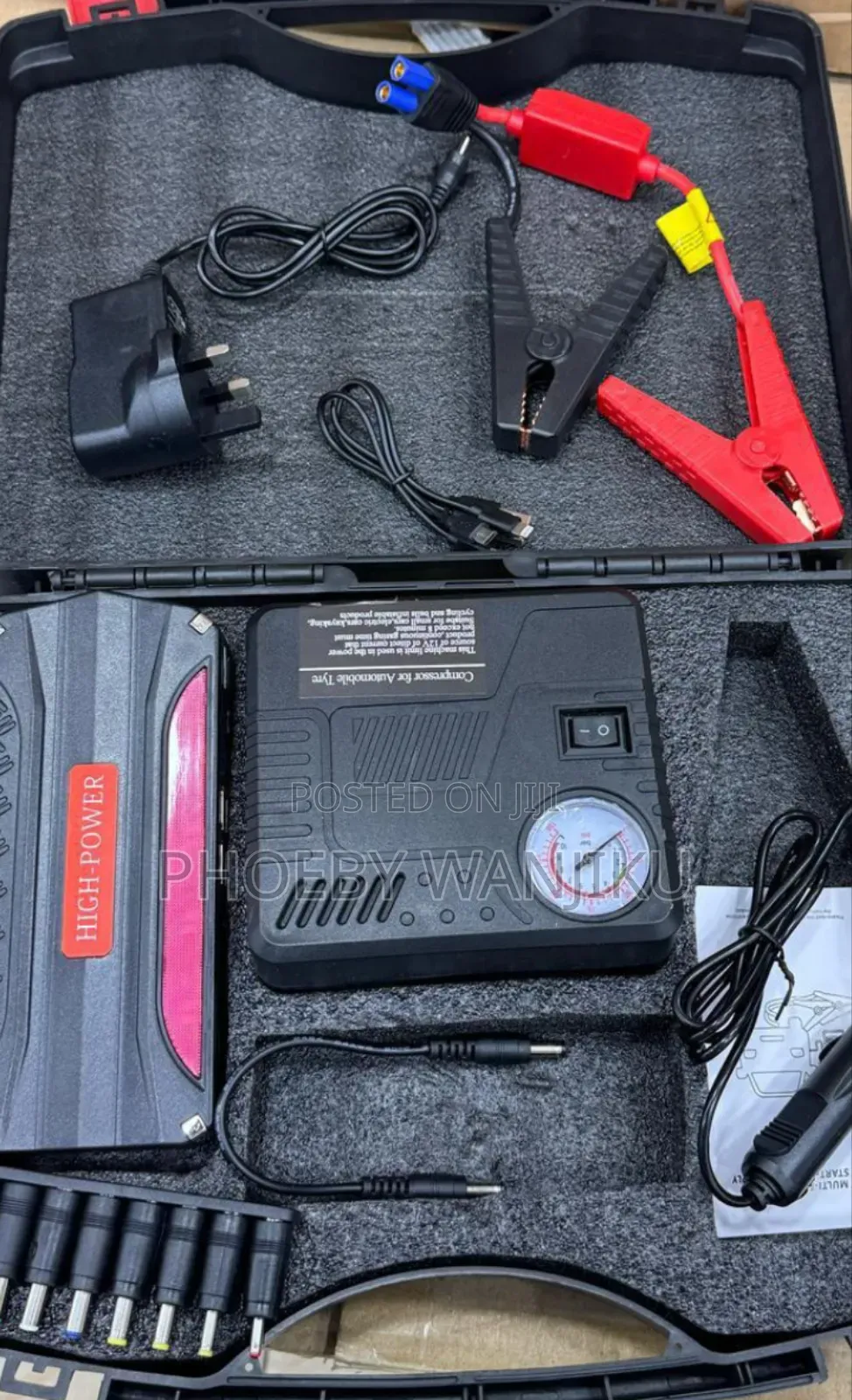 High Power Jump Starter *Battery Capacity 68800mah*