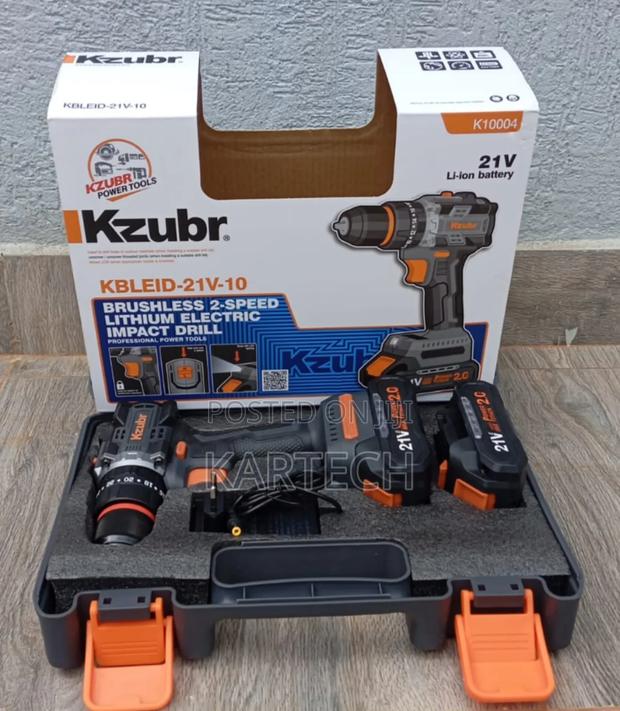 Kzubr Kbleid-21v-10 Brushless 2-Speed Lithium Impact Drill