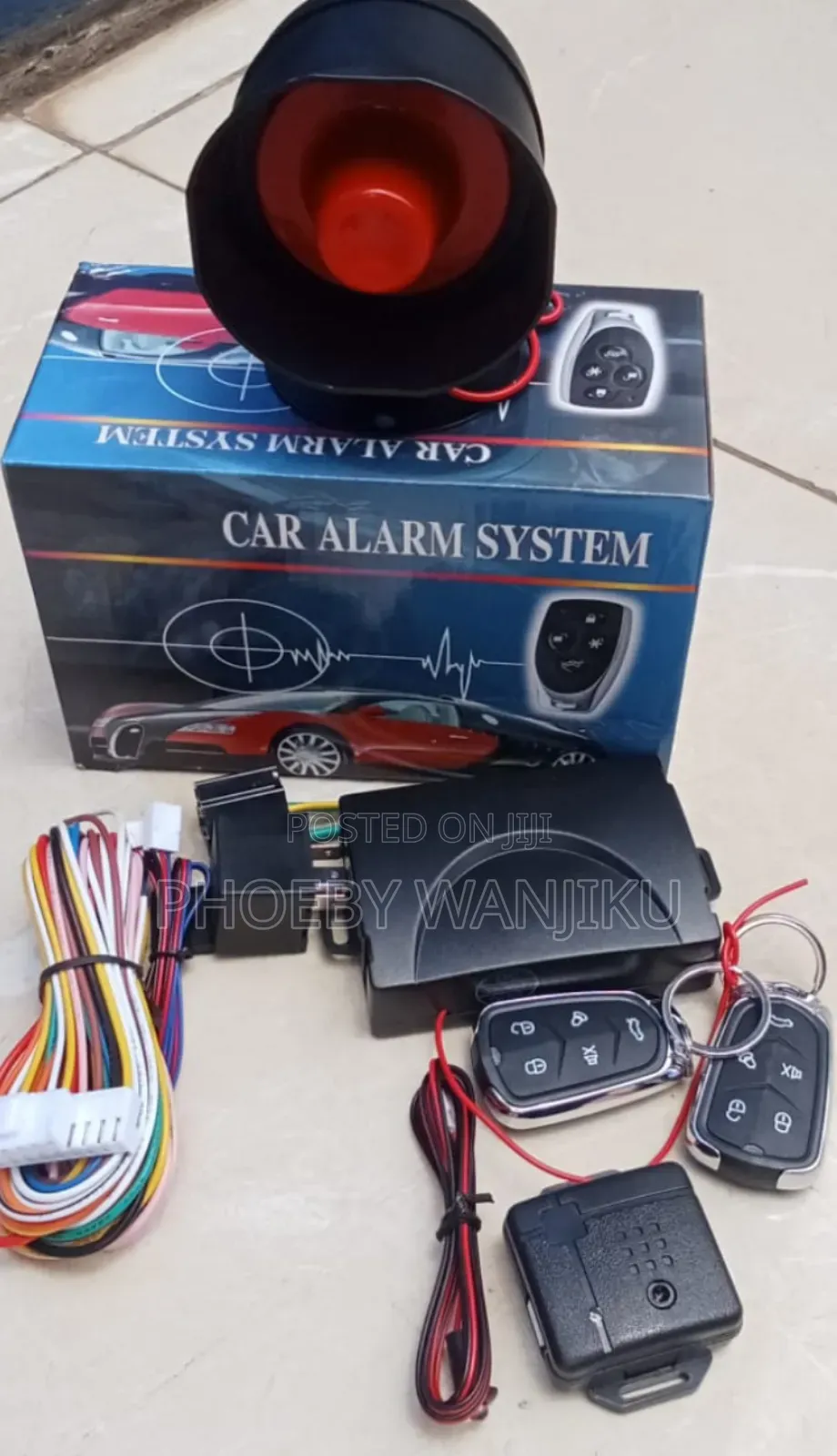 Car Alarm System (Tsk-102/T376) Trunk (Boot) Release