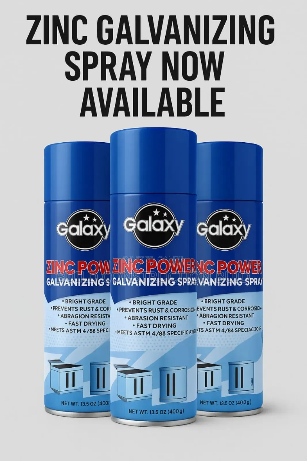 Galaxy Zinc Powder Galvanising Spray Suppliers in Kenya.
