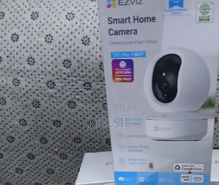 Ezviz Security Camera Indoor Wifi 1080p Ty1 Ezviz Ty1’S 360-Degree