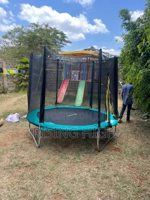 Heavy-Duty 8ft Outdoor Trampoline