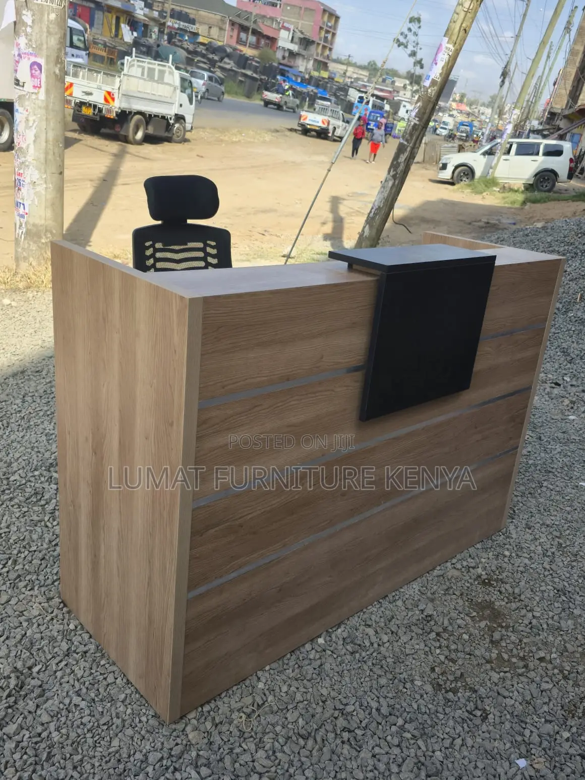 Modern 1.6m Secretarial Counter