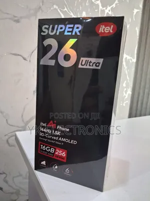 New Itel S26 Ultra 256 GB Blue