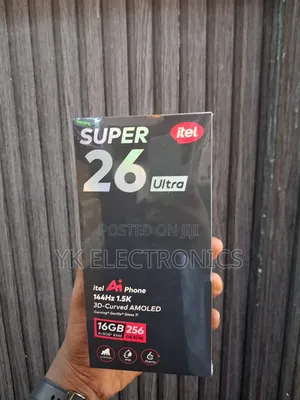 New Itel S26 Ultra 256 GB Blue