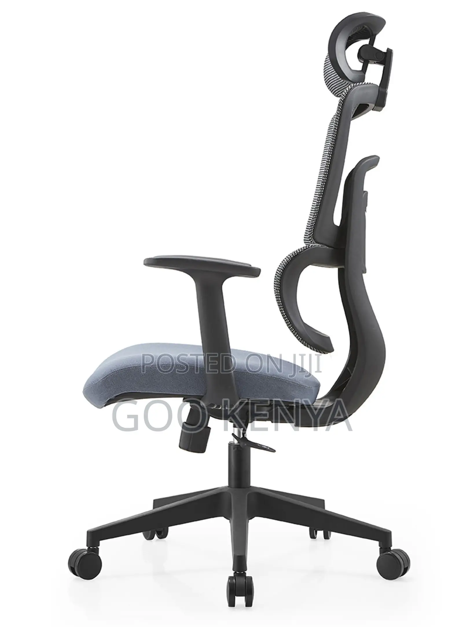 Office Chair; Advanced Mesh Executive Chair With Adjustable Headrest