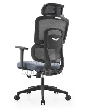 Office Chair; Advanced Mesh Executive Chair With Adjustable Headrest