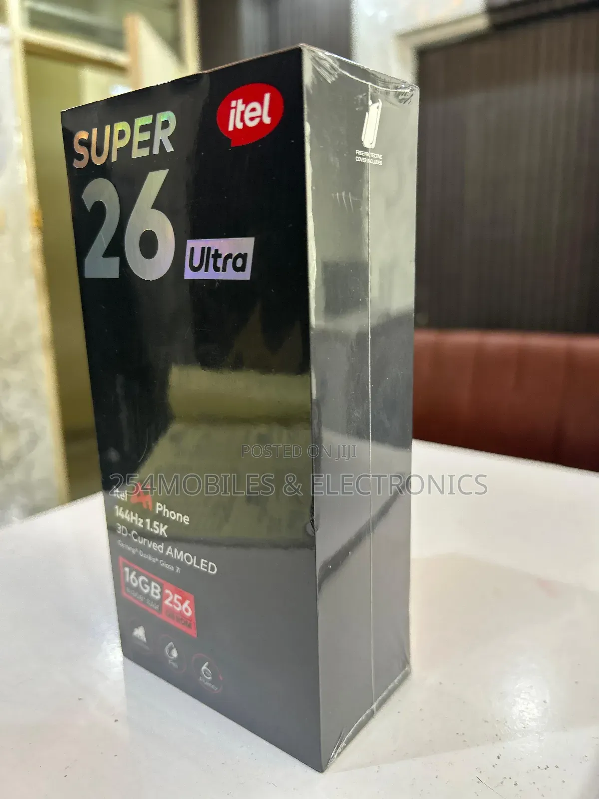 New Itel S26 Ultra 256 GB Black