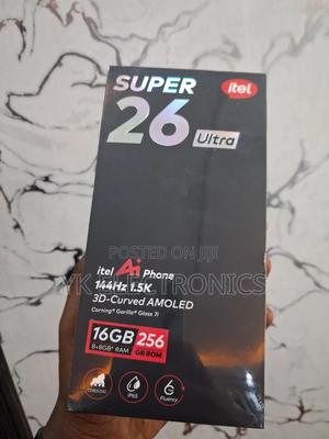 New Itel S26 Ultra 256 GB Black - main view