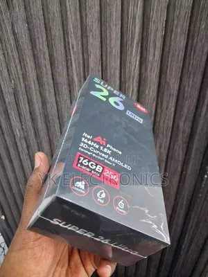 New Itel S26 Ultra 256 GB Black
