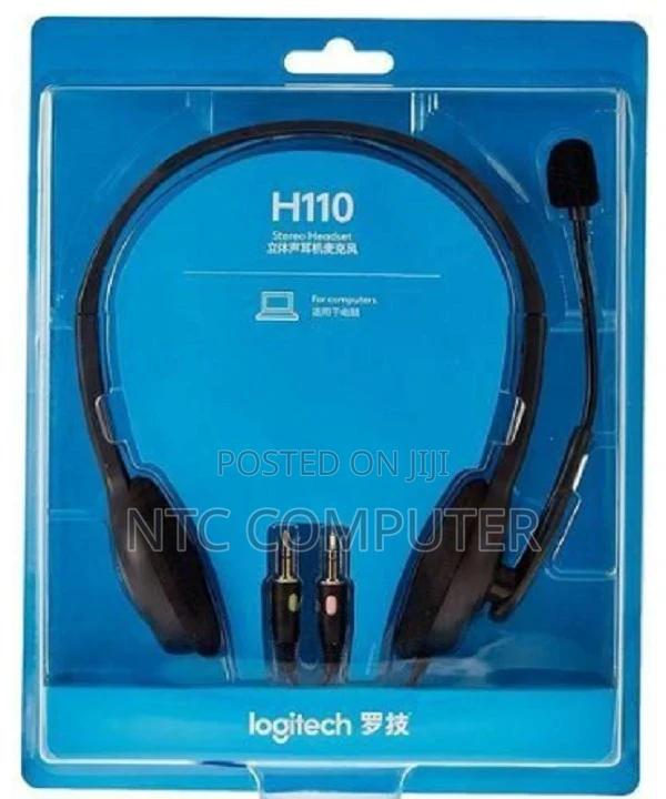 Logitech H110 Stereo Headset With Mic