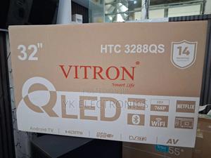Vitron 32 Inch Qled Smart Android Tv Htc3288qs With Bluetooth - main view