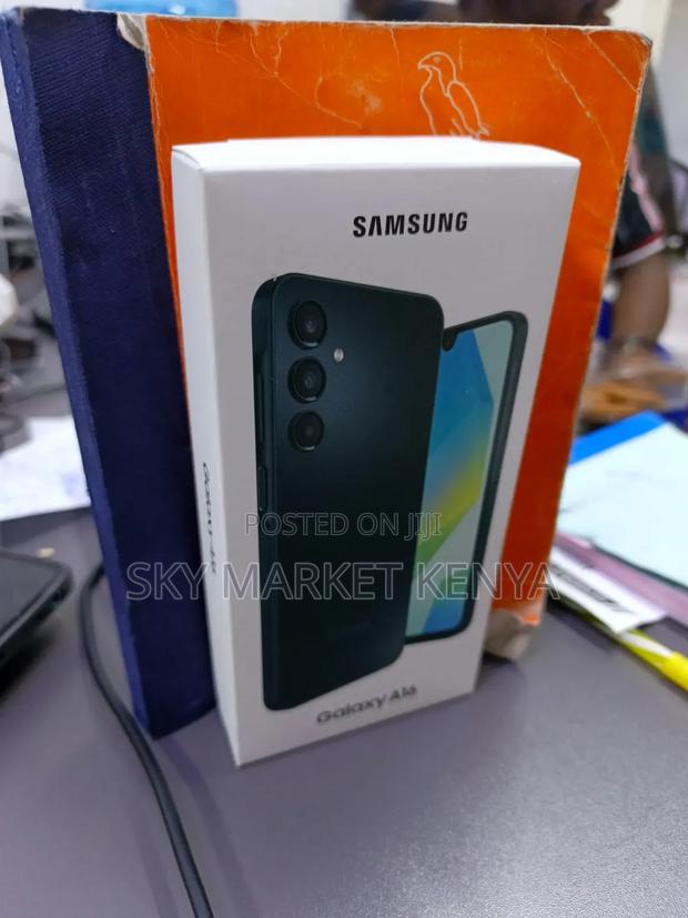 New Samsung Galaxy A16 128 GB Black - thumbnail 2