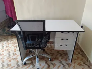 Computer Mesh Chair and Study Desk
