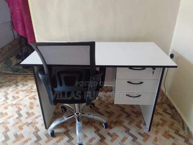 Computer Mesh Chair and Study Desk