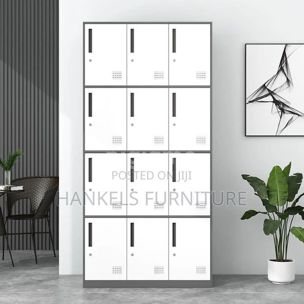 12 Door Metal Locker Cabinet - main view