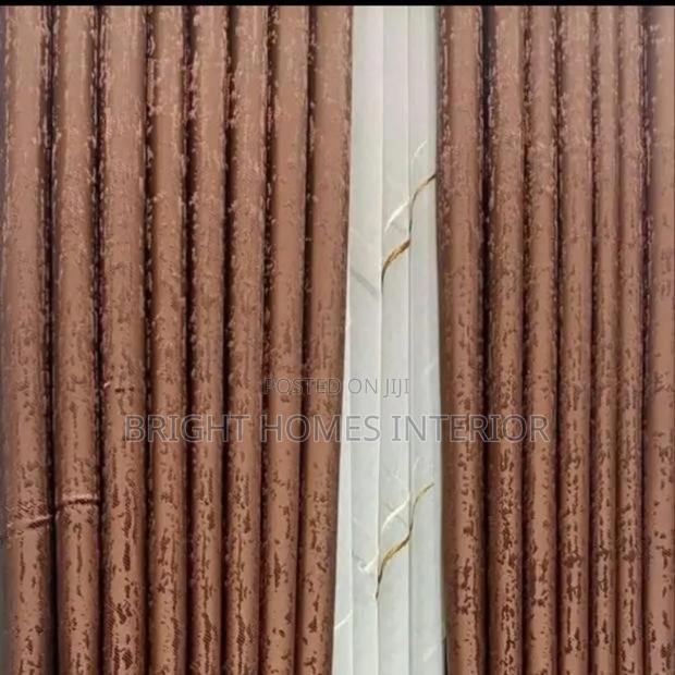 Brown Curtain Very Heavy Brown Curtain