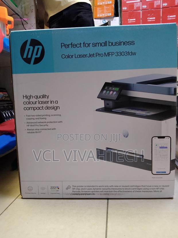 Hp 3303fdw MFP 3303fdw Wireless Printer Colour (Mac) - main view