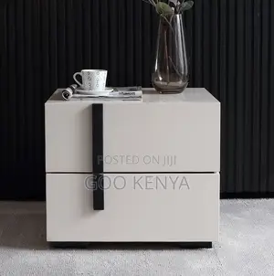 Home Cabinet; Modern Wooden Chic Nightstand for Bedroom